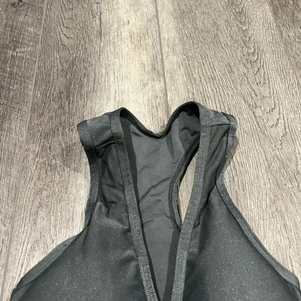 Estilosa‎ Grey Ribbed Sports Bra
